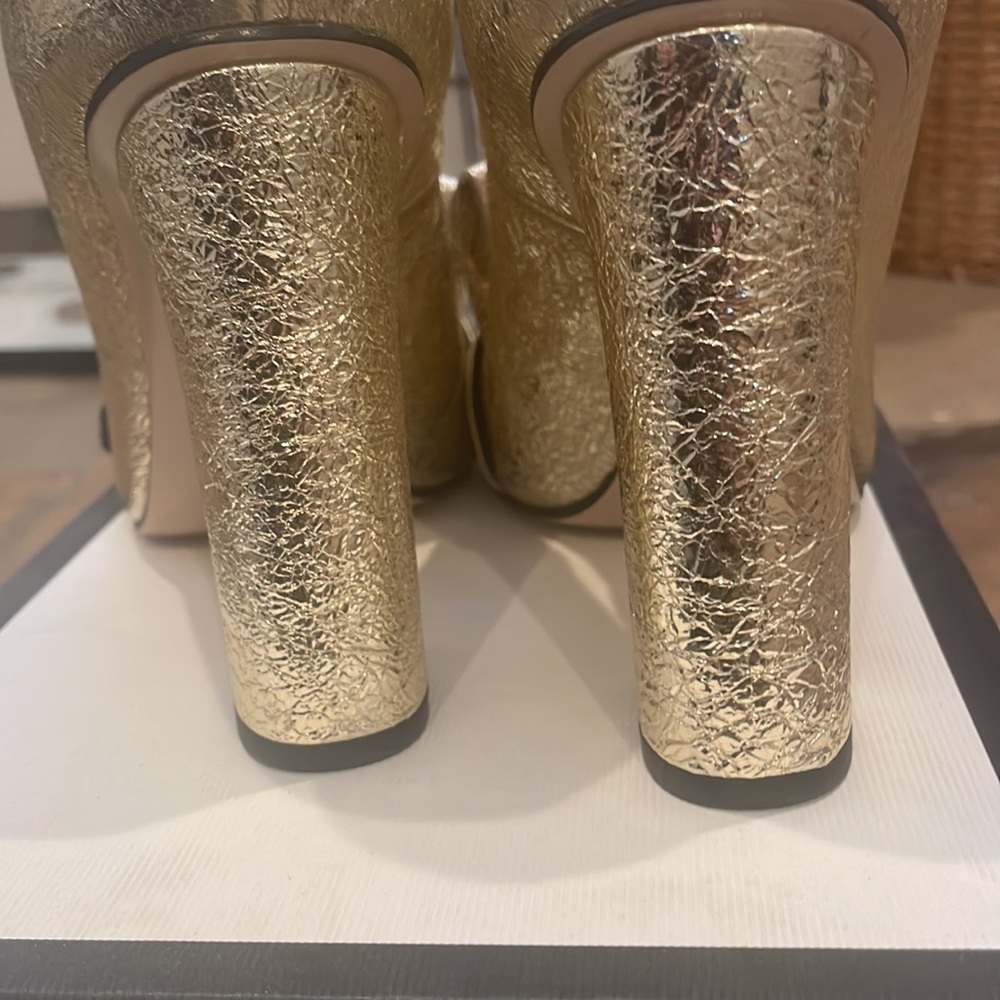Gucci marmont high heel loafers - Picture 5 of 7